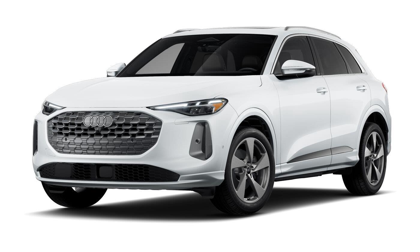 Glacier White Metallic 2025 Audi Q5 SUV / Crossover All-Wheel Drive Automatic