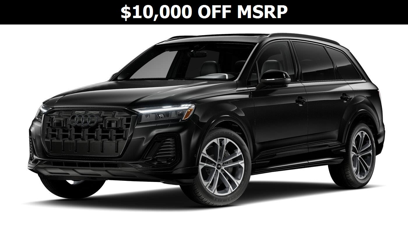 Mythos Black Metallic 2026 Audi Q7 SUV / Crossover All-Wheel Drive Automatic