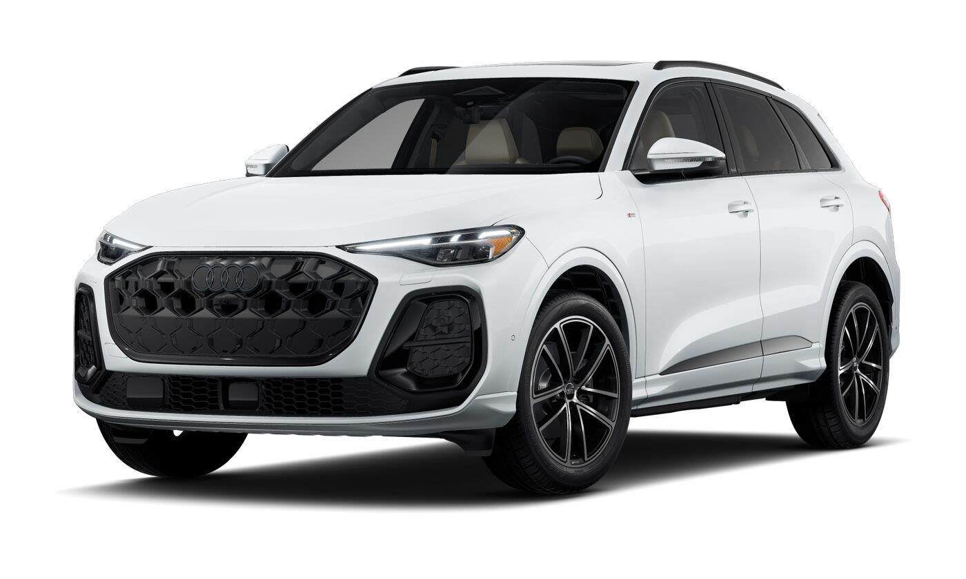 Glacier White Metallic 2026 Audi Q5 SUV / Crossover All-Wheel Drive Automatic
