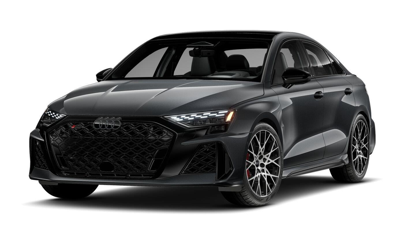 Daytona Gray pearl effect 2026 Audi RS 3 Sedan All-Wheel Drive