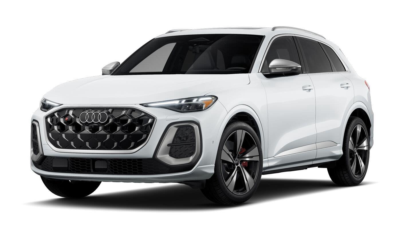 Glacier White metallic 2026 Audi SQ5 SUV / Crossover All-Wheel Drive 