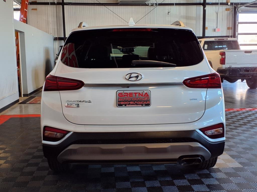2019 Hyundai Santa Fe Limited - Quartz White exterior view 5