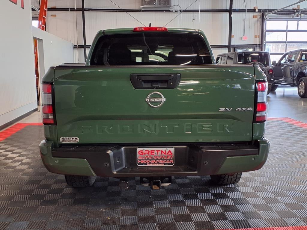 2022 Nissan Frontier SV - Tactical Green Metallic exterior view 5