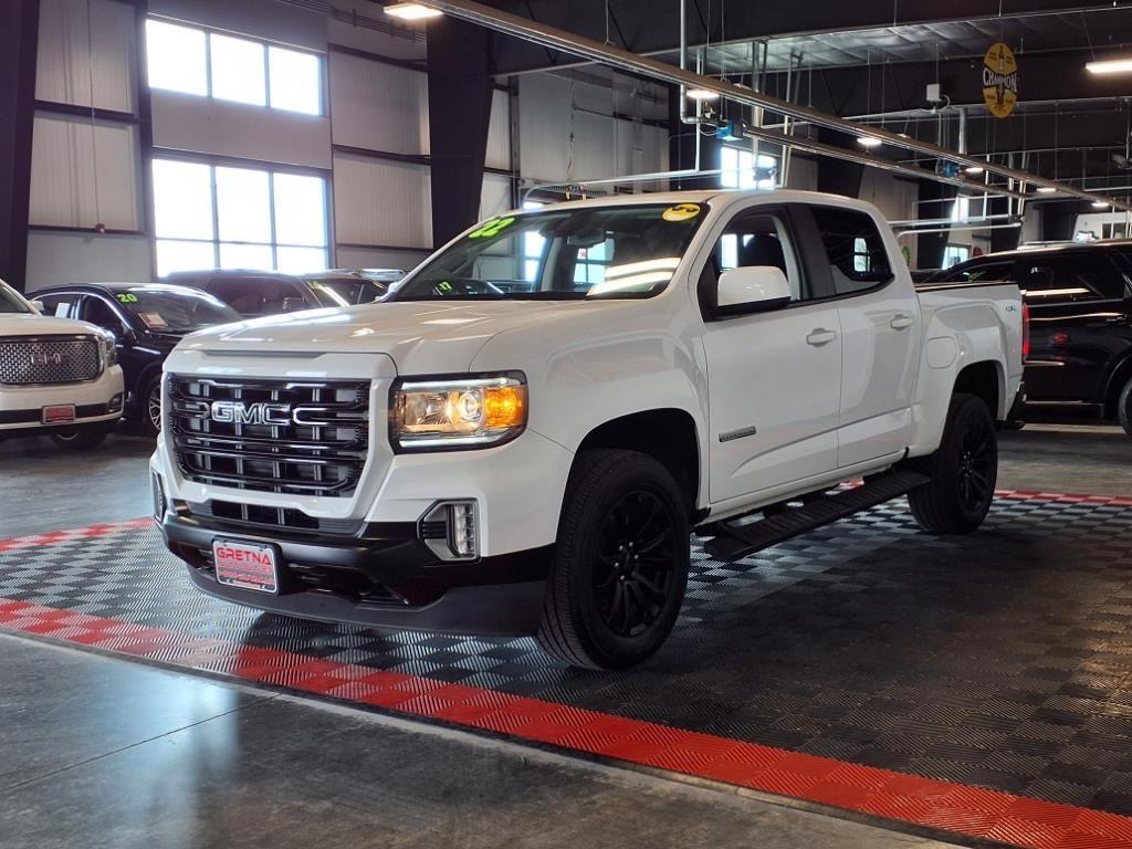 2022 GMC Canyon 4WD Elevation - Summit White exterior view 3