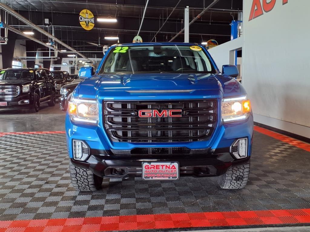 2022 GMC Canyon 4WD Elevation - Dynamic Blue Metallic exterior view 2