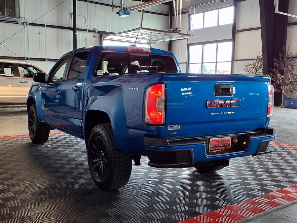 2022 GMC Canyon 4WD Elevation - Dynamic Blue Metallic exterior view 4