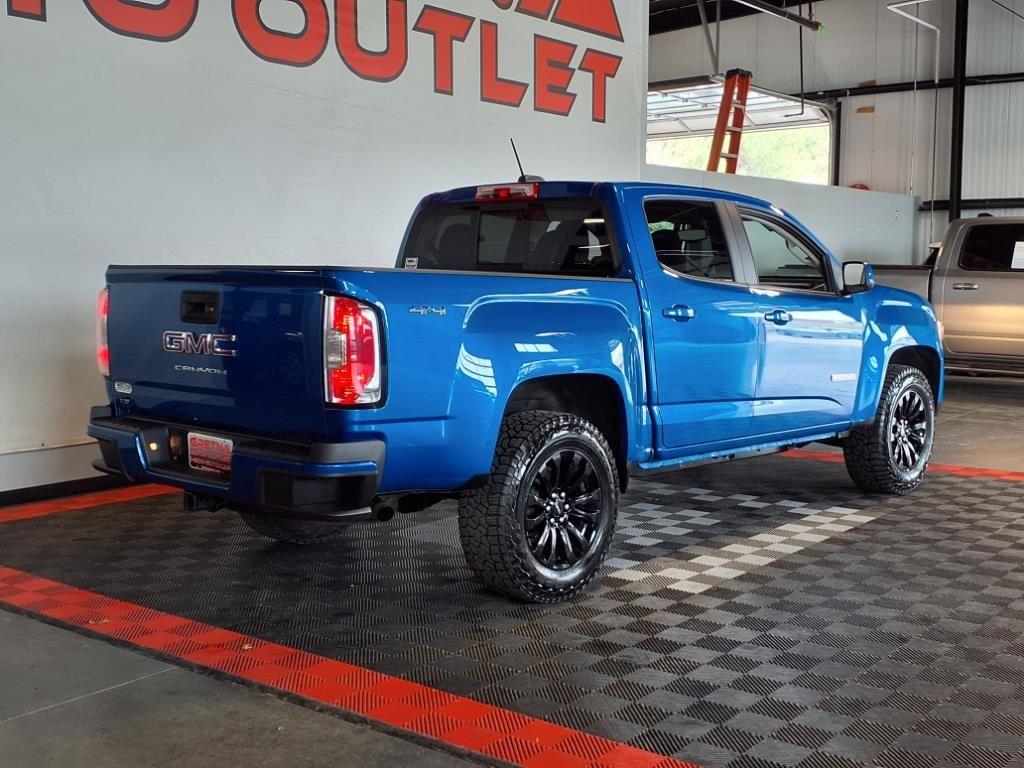 2022 GMC Canyon 4WD Elevation - Dynamic Blue Metallic exterior view 7
