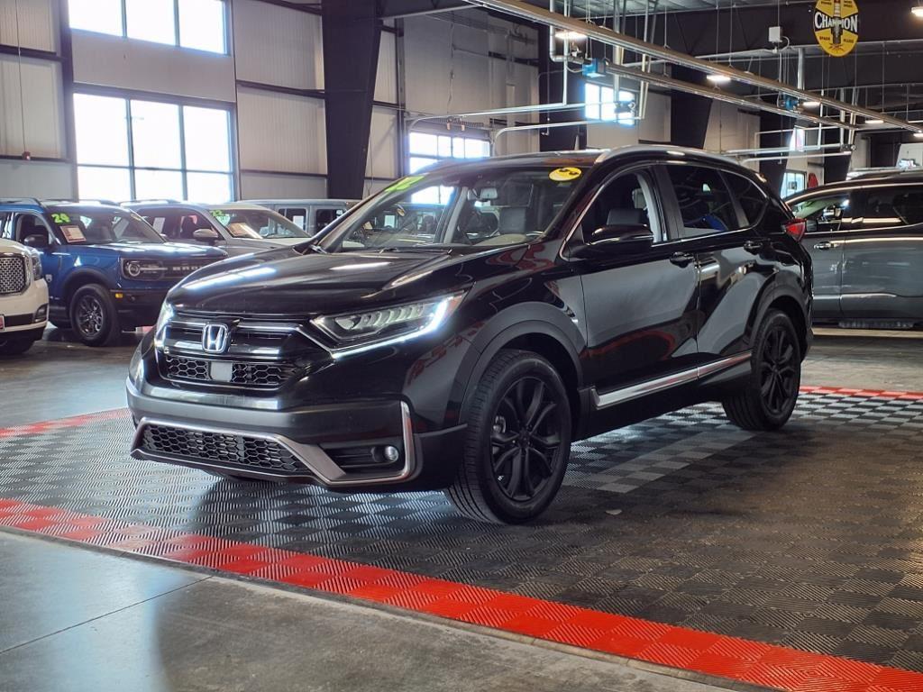 2022 Honda CR-V Touring - Crystal Black Pearl exterior view 3