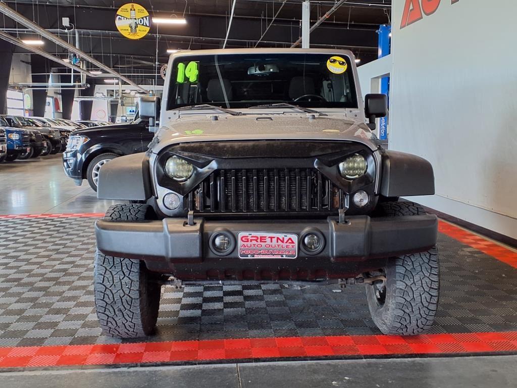 2014 Jeep Wrangler Unlimited Sport - Billet Metallic Clearcoat exterior view 2