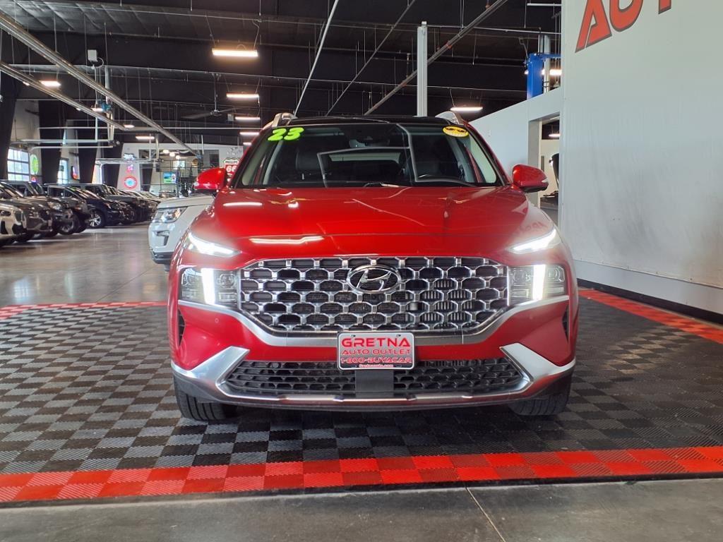 2023 Hyundai Santa Fe Limited - Calypso Red exterior view 2