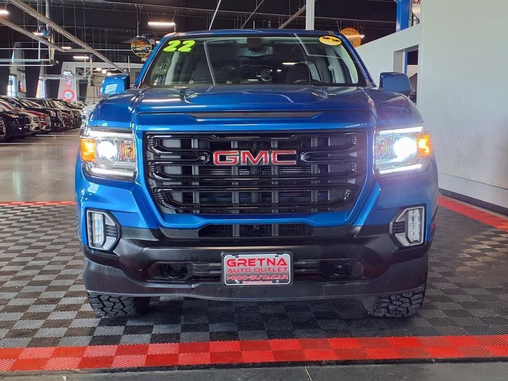 2022 GMC Canyon 4WD Elevation - Dynamic Blue Metallic exterior view 2