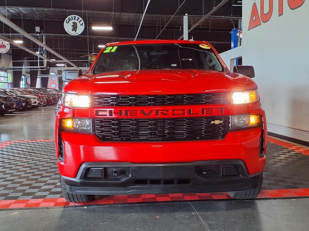 2021 Chevrolet Silverado 1500 Custom - Red Hot exterior view 2