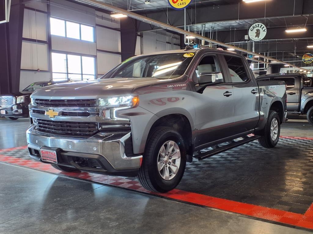 2021 Chevrolet Silverado 1500 LT - Satin Steel Metallic exterior view 3