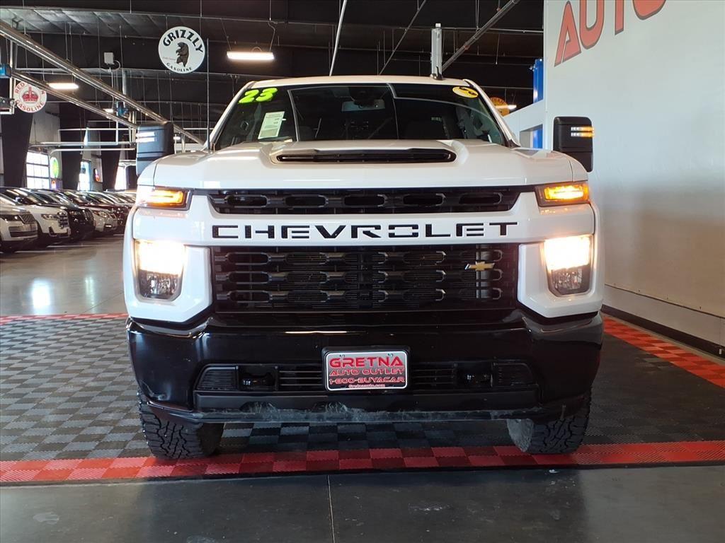 2023 Chevrolet Silverado 2500HD Custom - Summit White exterior view 2