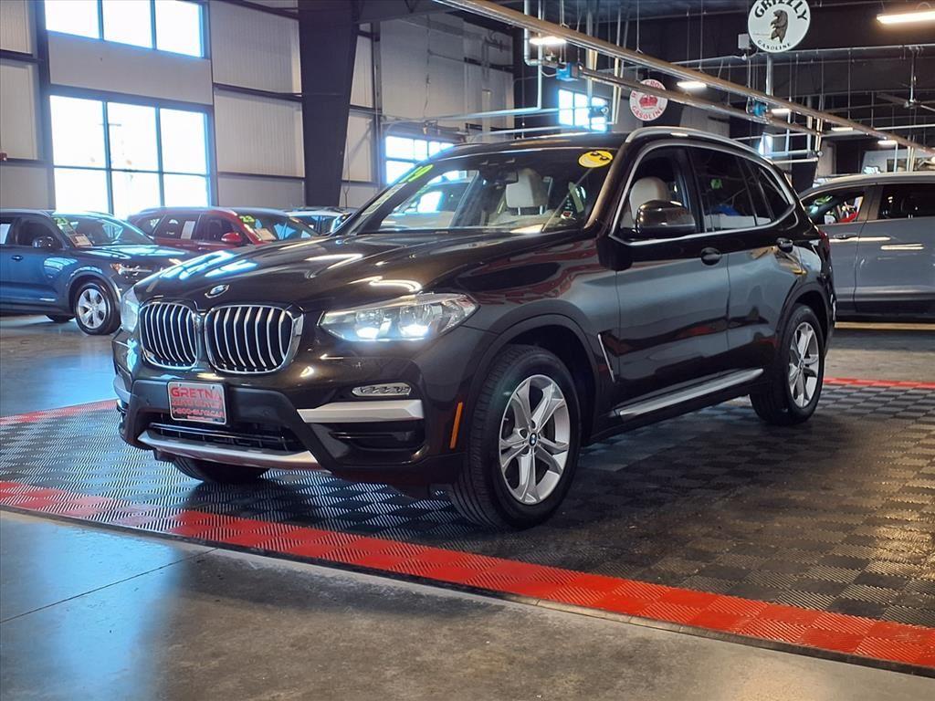 2019 BMW X3 xDrive30i - Dark Olive Metallic exterior view 3
