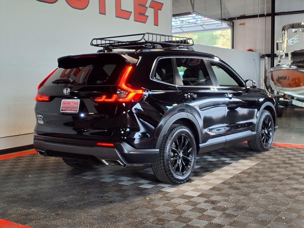 2024 Honda CR-V Hybrid Sport - Crystal Black Pearl exterior view 7