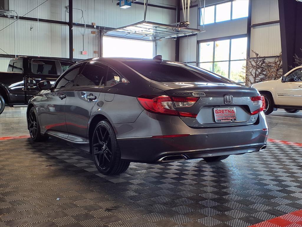 2022 Honda Accord Sedan Touring - Modern Steel Metallic exterior view 4