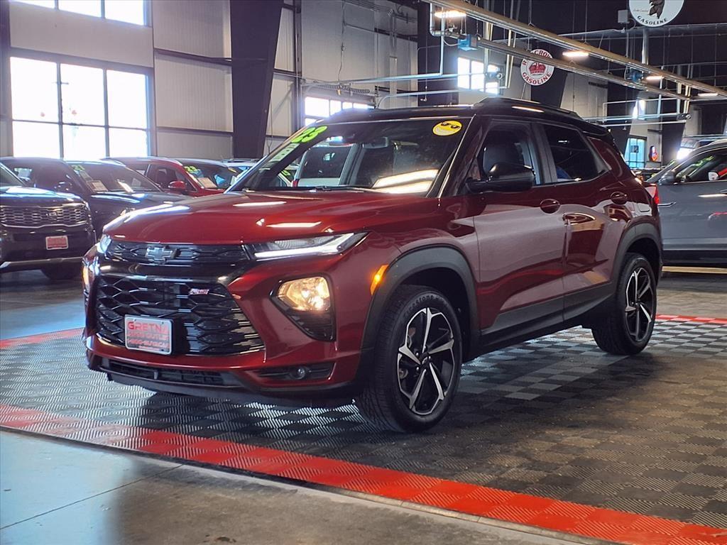 2023 Chevrolet Trailblazer RS - Crimson Metallic exterior view 3