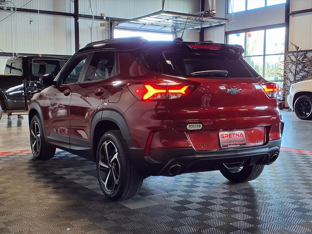 2023 Chevrolet Trailblazer RS - Crimson Metallic exterior view 4