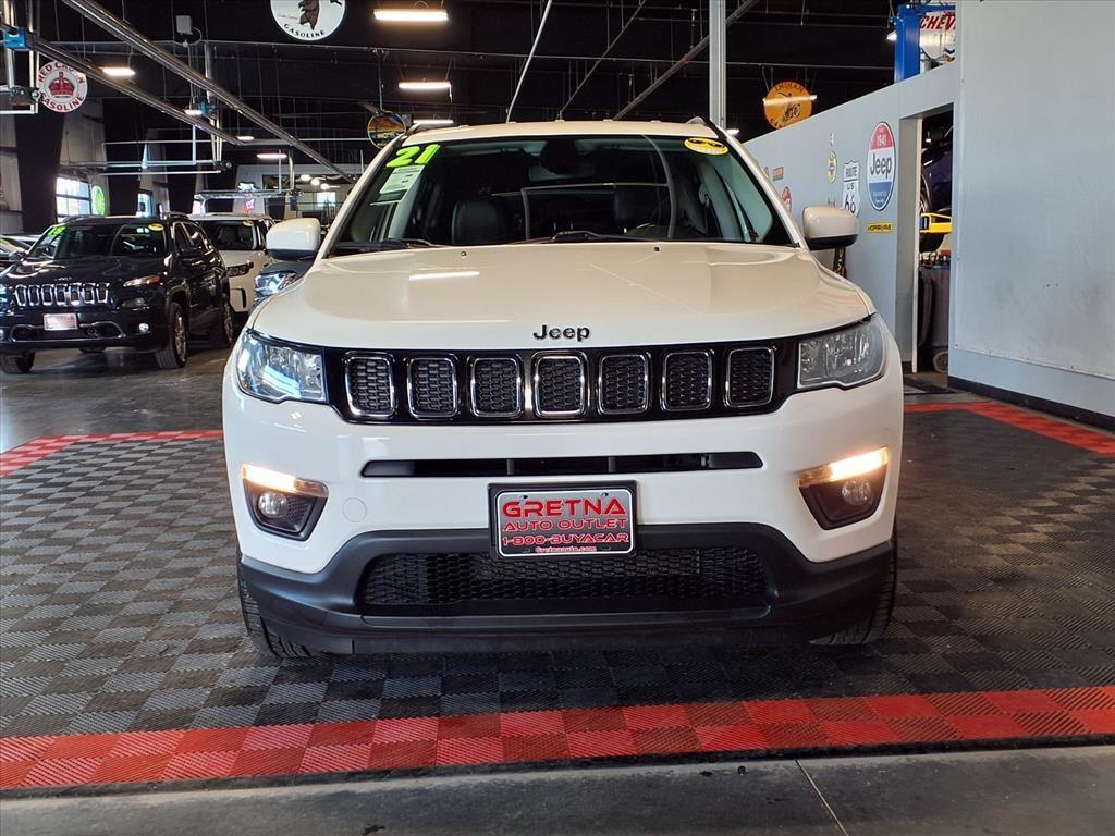 2021 Jeep Compass North - White exterior view 2