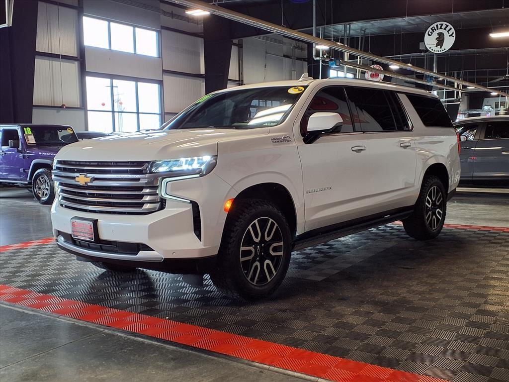 2021 Chevrolet Suburban High Country - Iridescent Pearl Tricoat exterior view 3