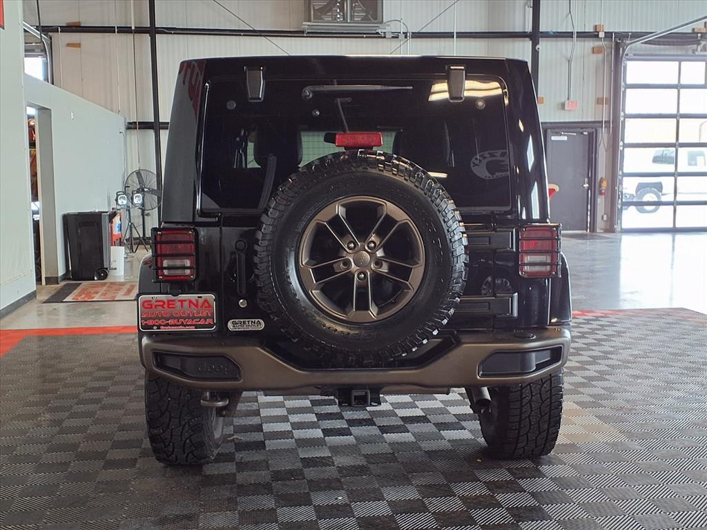 2017 Jeep Wrangler Unlimited 75th Anniversary - Black Clearcoat exterior view 5