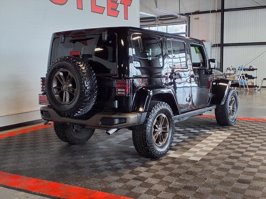 2017 Jeep Wrangler Unlimited 75th Anniversary - Black Clearcoat exterior view 7
