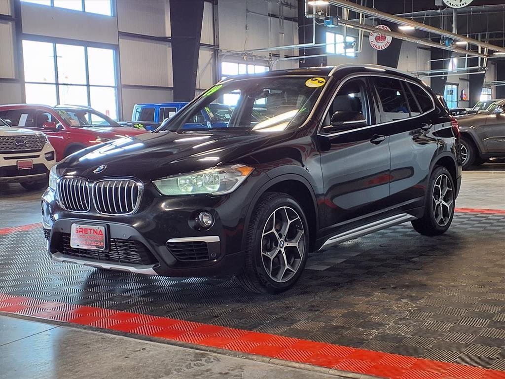 2019 BMW X1 xDrive28i - Black Sapphire Metallic exterior view 3