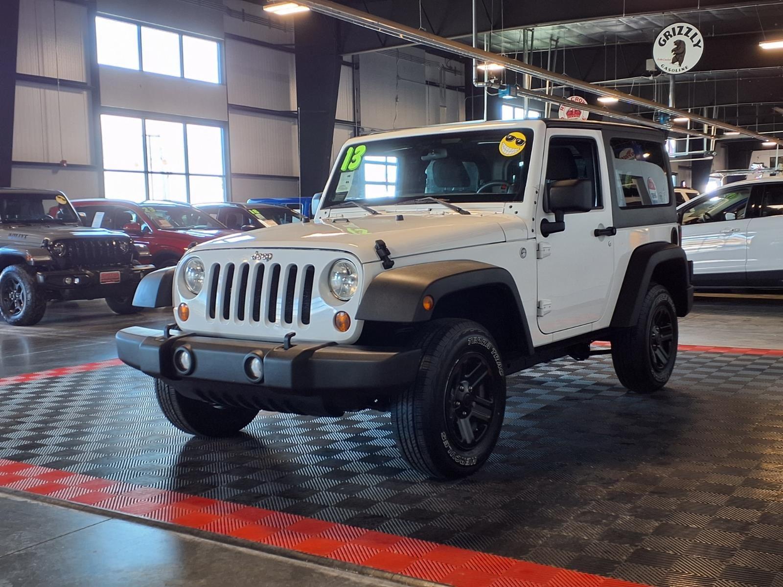 2013 Jeep Wrangler Sport - Bright White exterior view 3
