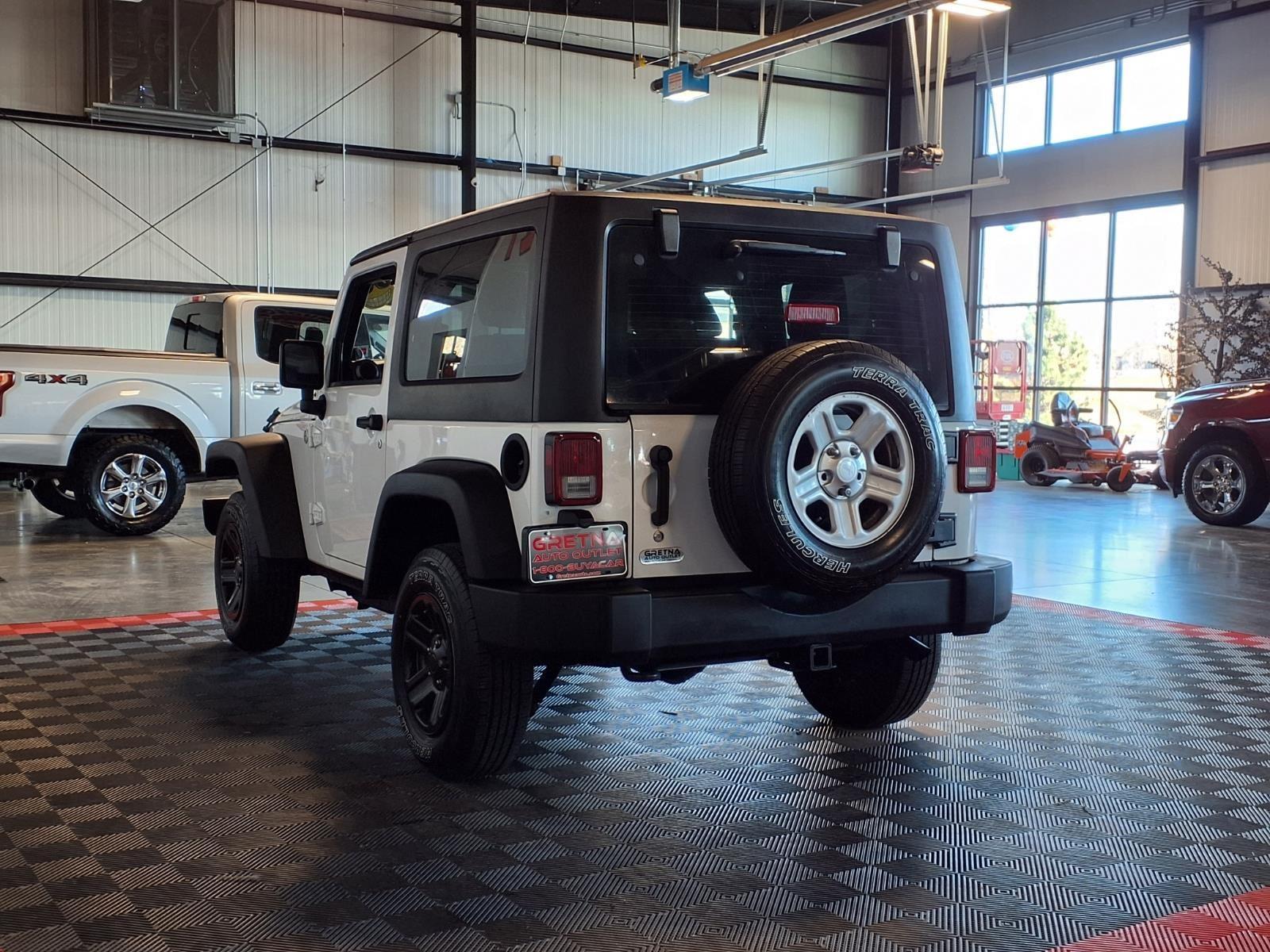 2013 Jeep Wrangler Sport - Bright White exterior view 4