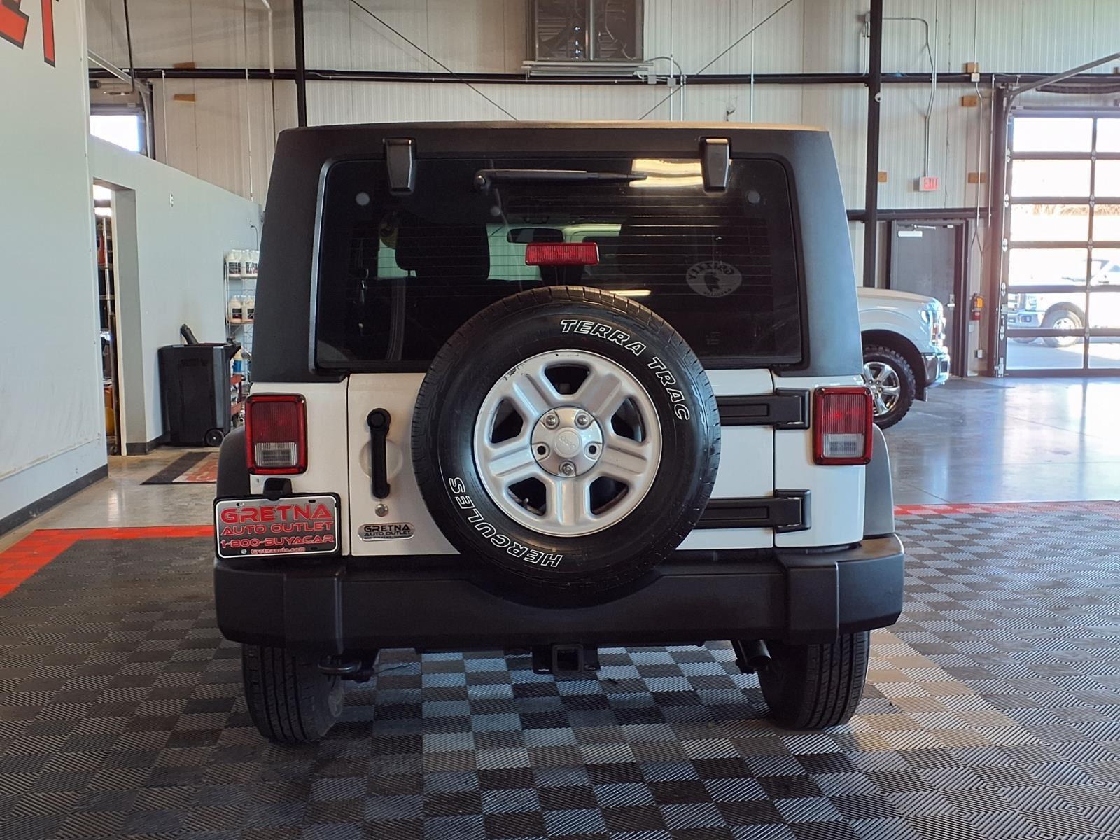 2013 Jeep Wrangler Sport - Bright White exterior view 5