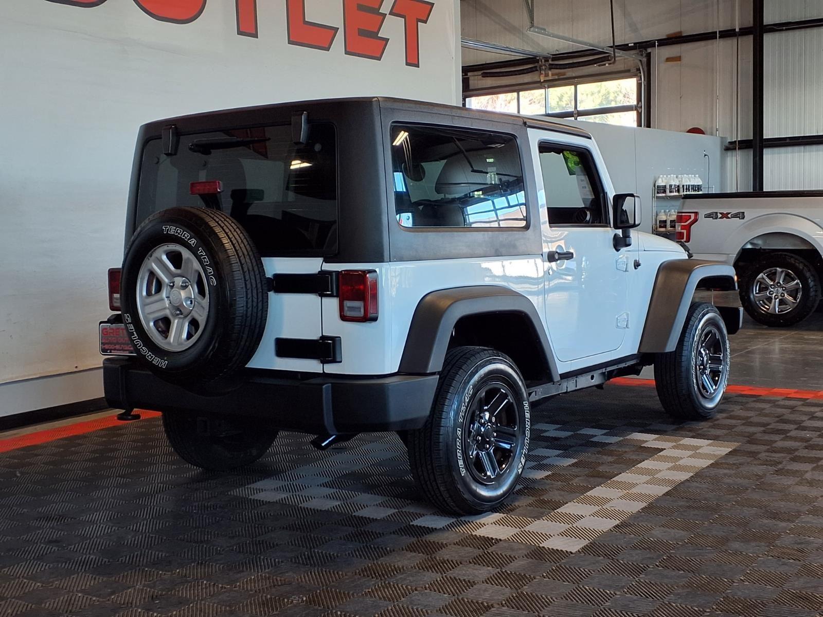 2013 Jeep Wrangler Sport - Bright White exterior view 6