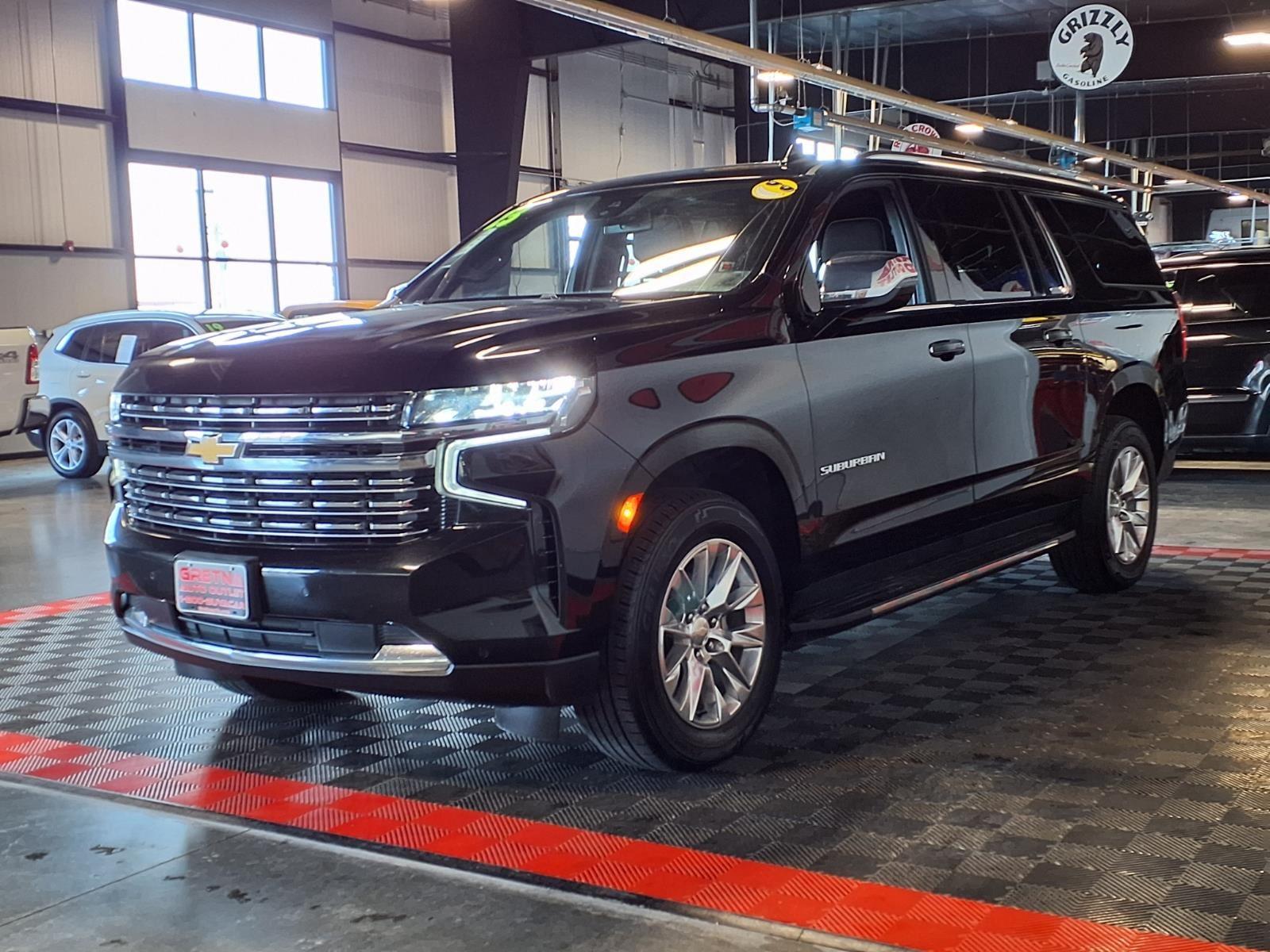 2023 Chevrolet Suburban Premier - Black exterior view 3