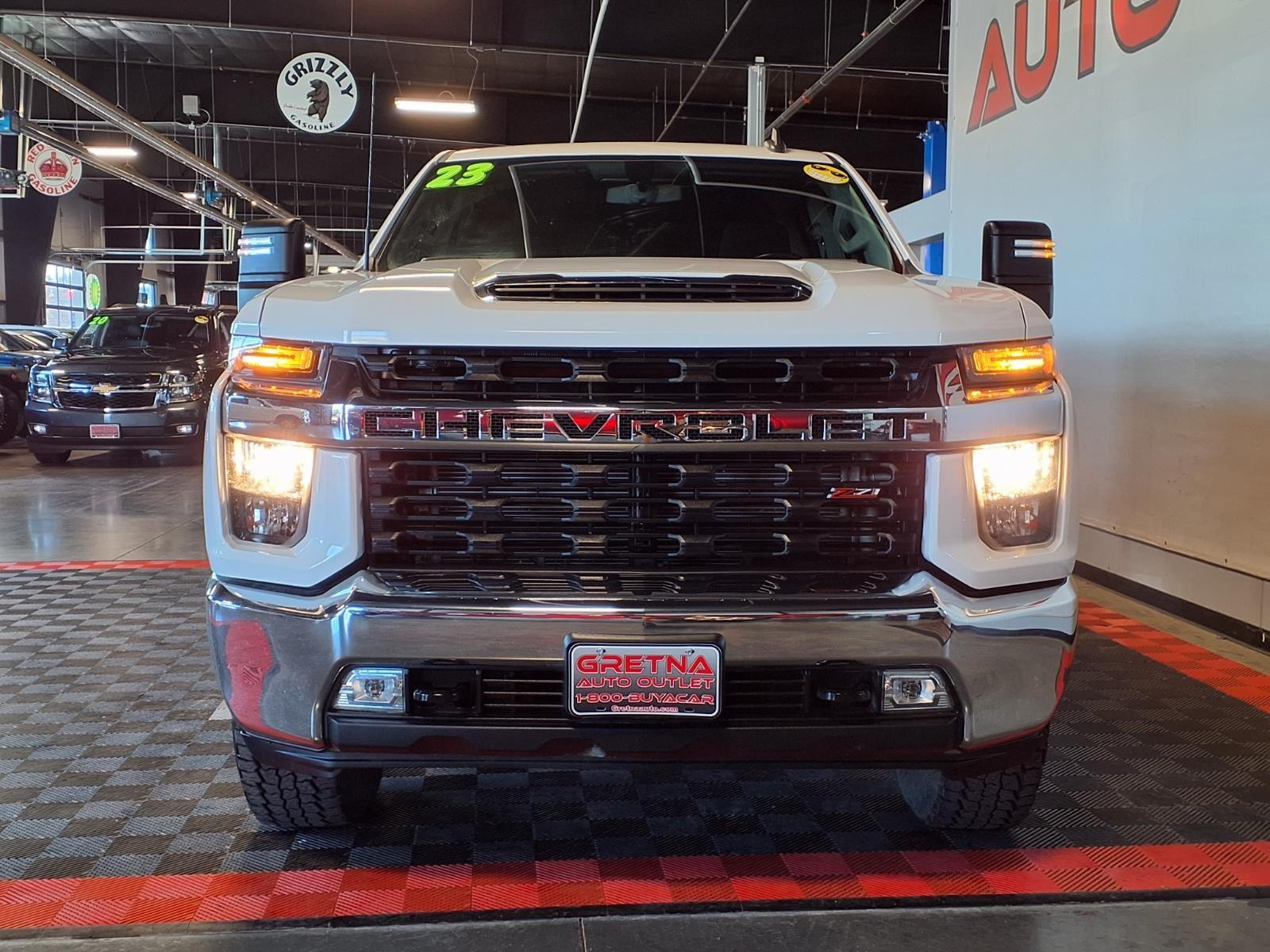 2023 Chevrolet Silverado 2500HD LT - Summit White exterior view 2
