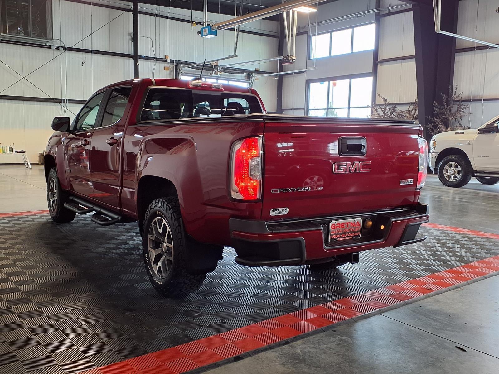 2018 GMC Canyon 4WD All Terrain w/Cloth - Red Quartz Tintcoat exterior view 4