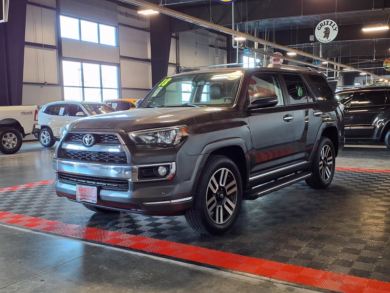 2018 Toyota 4Runner Limited - Magnetic Gray Metallic exterior view 3
