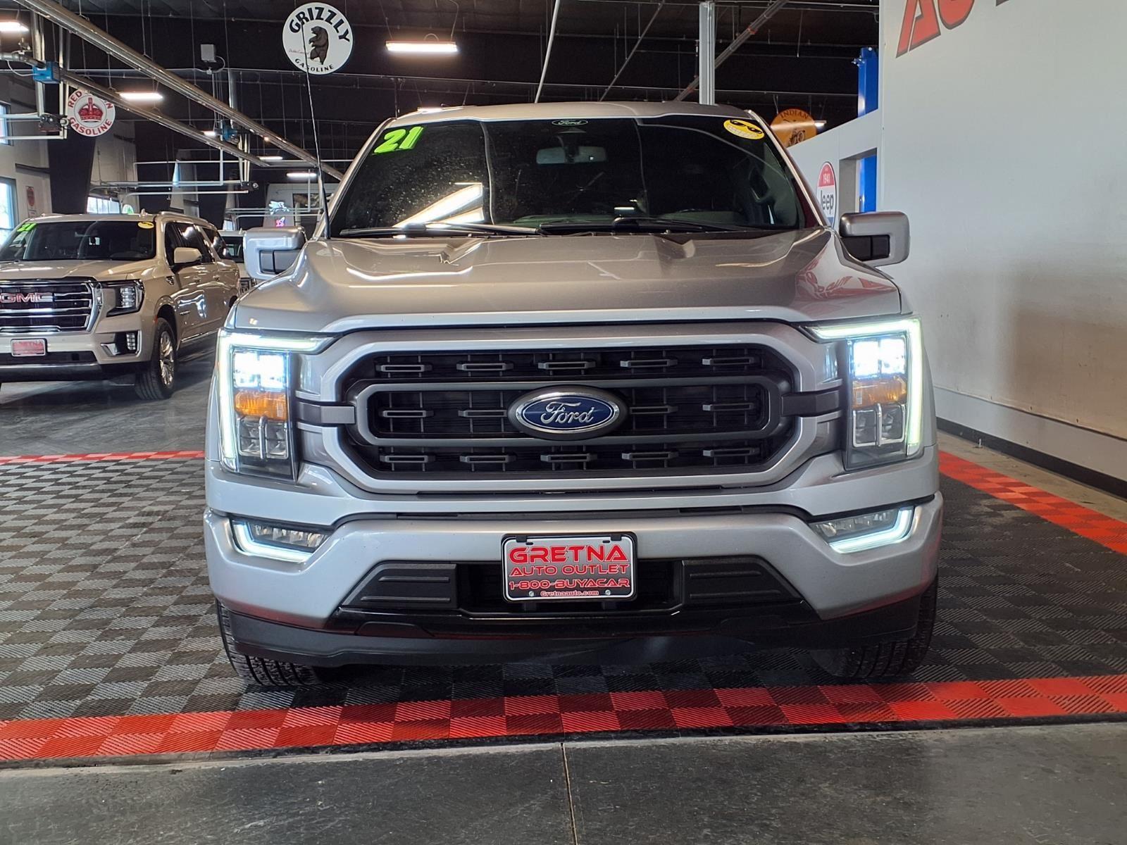 2021 FORD F-150 - GRAY exterior view 2