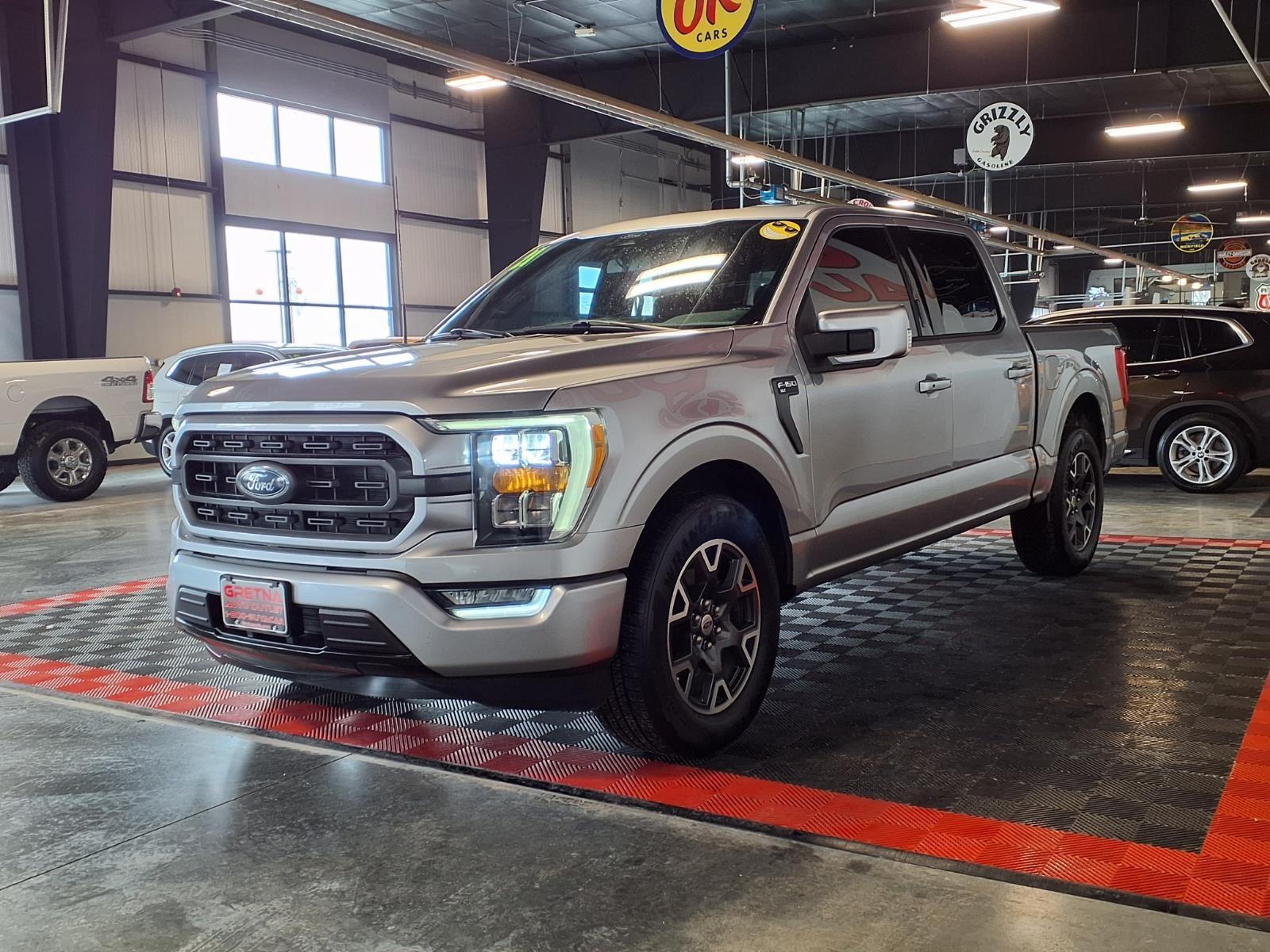 2021 FORD F-150 - GRAY exterior view 3