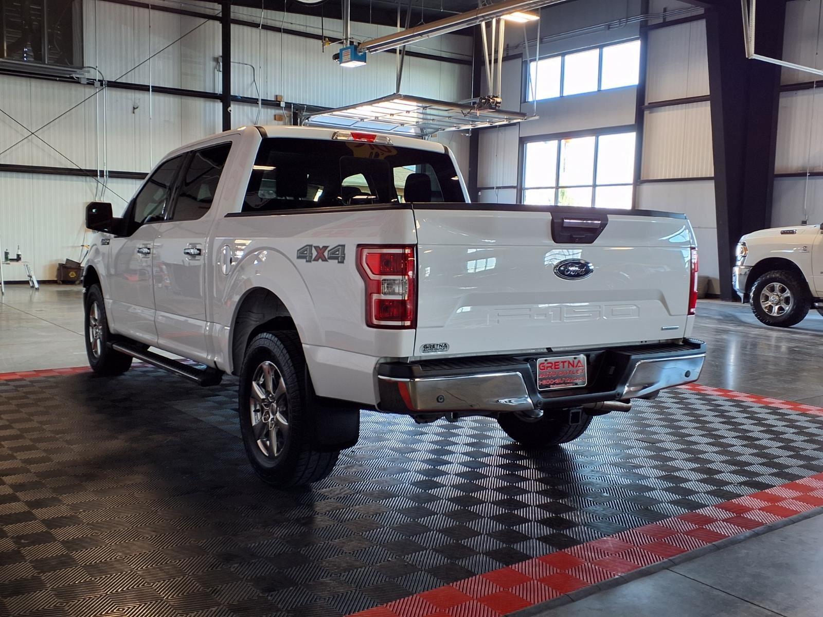 2018 Ford F-150 XLT - Oxford White exterior view 4