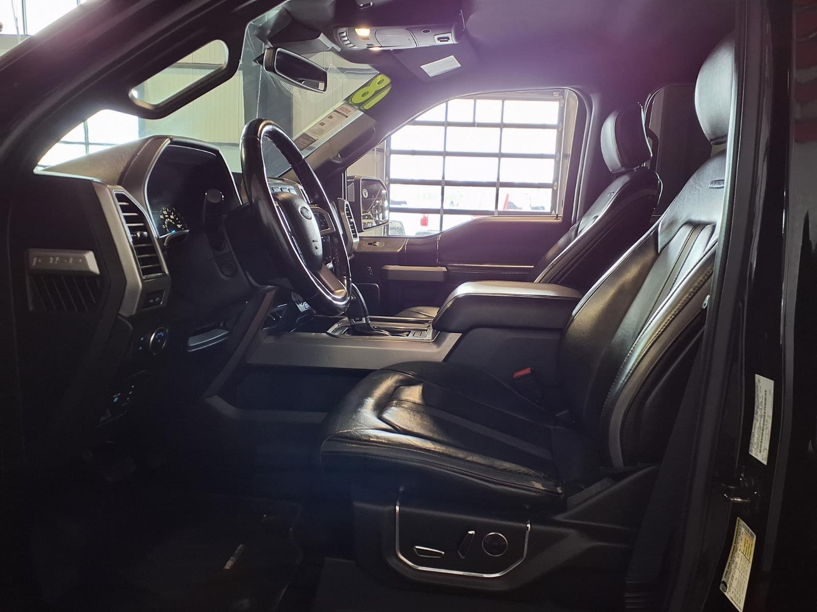 2018 Ford F-150 Platinum - Shadow Black exterior view 19