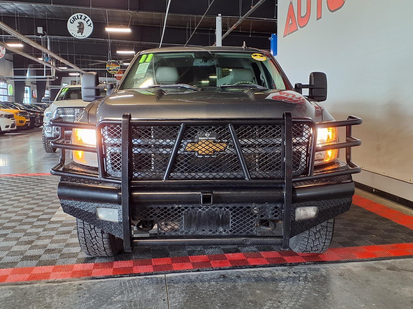 2011 Chevrolet Silverado 2500HD LTZ - Steel Green Metallic exterior view 2