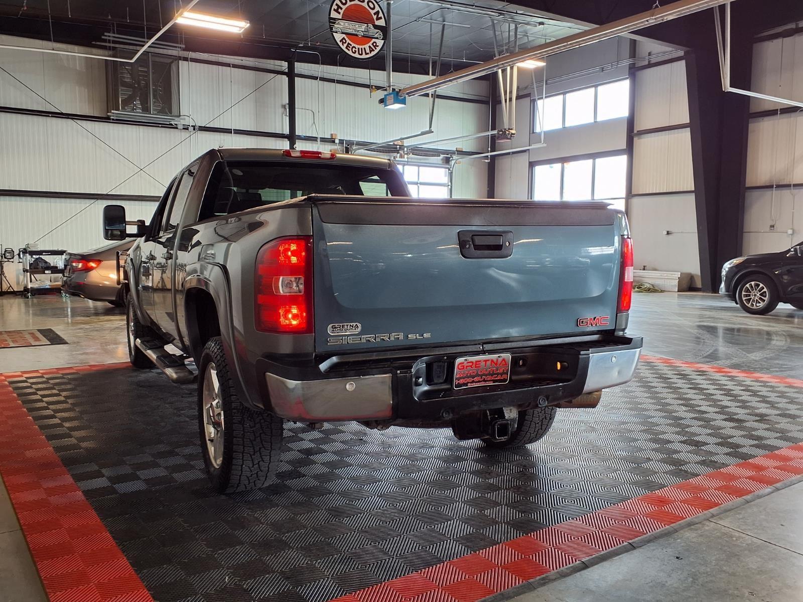 2011 Chevrolet Silverado 2500HD LTZ - Steel Green Metallic exterior view 4
