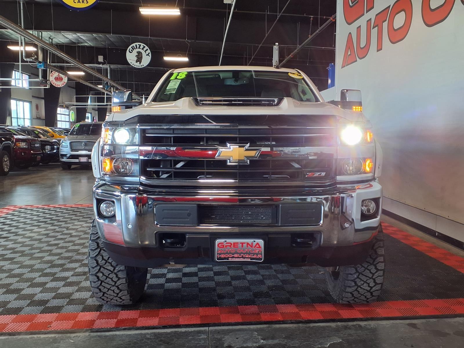 2018 Chevrolet Silverado 2500HD LTZ - Iridescent Pearl Tricoat exterior view 2