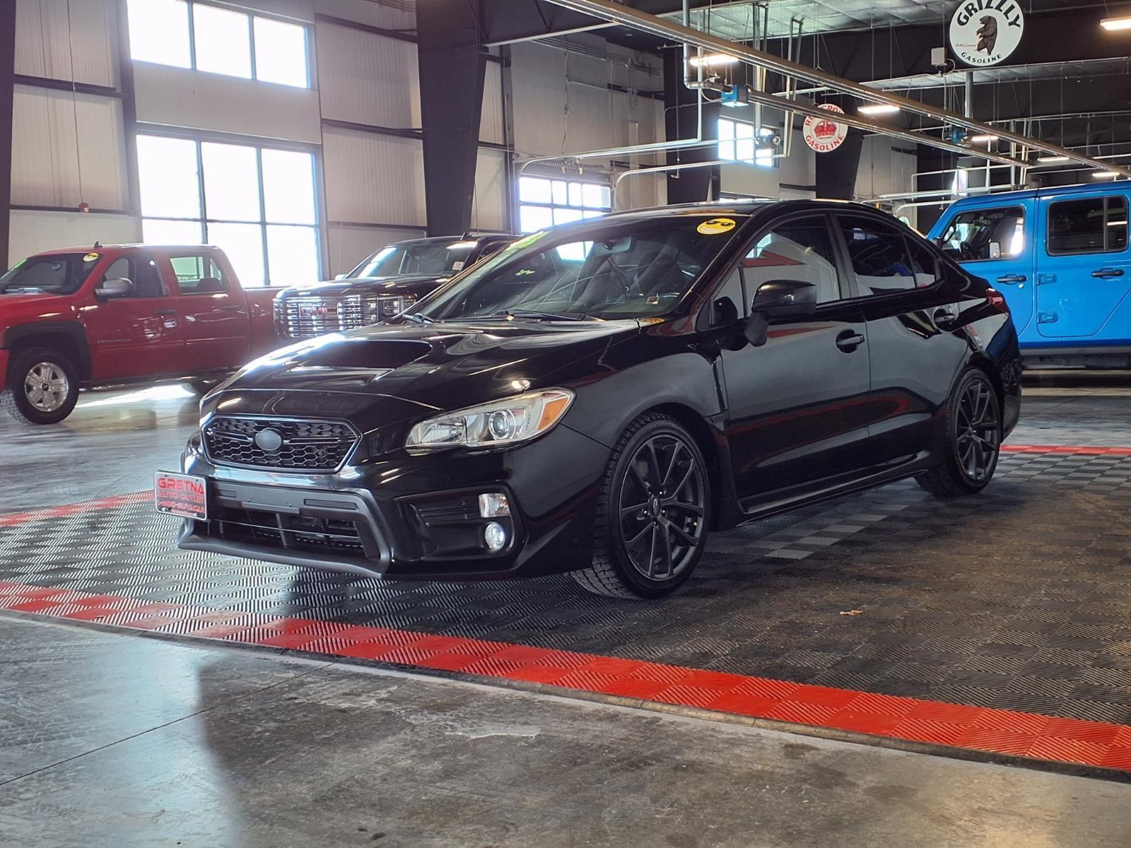 2018 Subaru WRX Premium - Crystal Black Silica exterior view 3