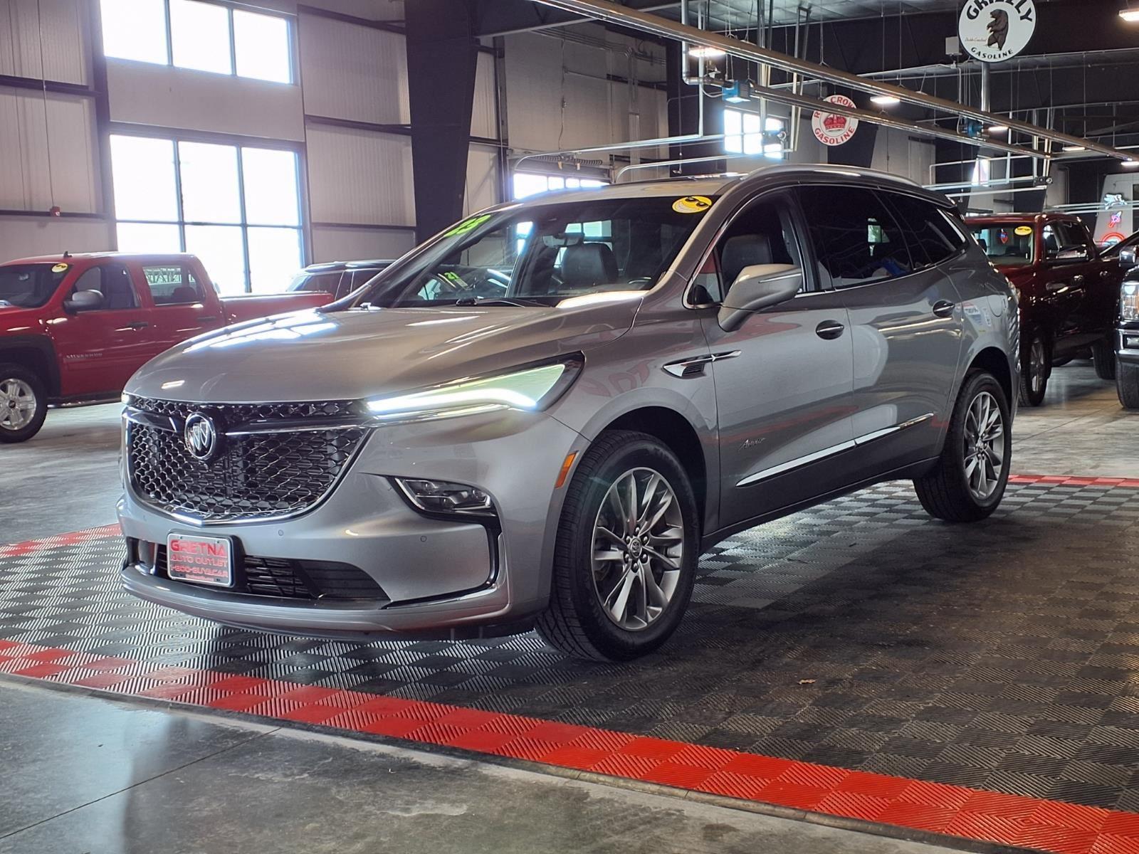 2023 Buick Enclave Avenir - Moonstone Gray Metallic exterior view 3