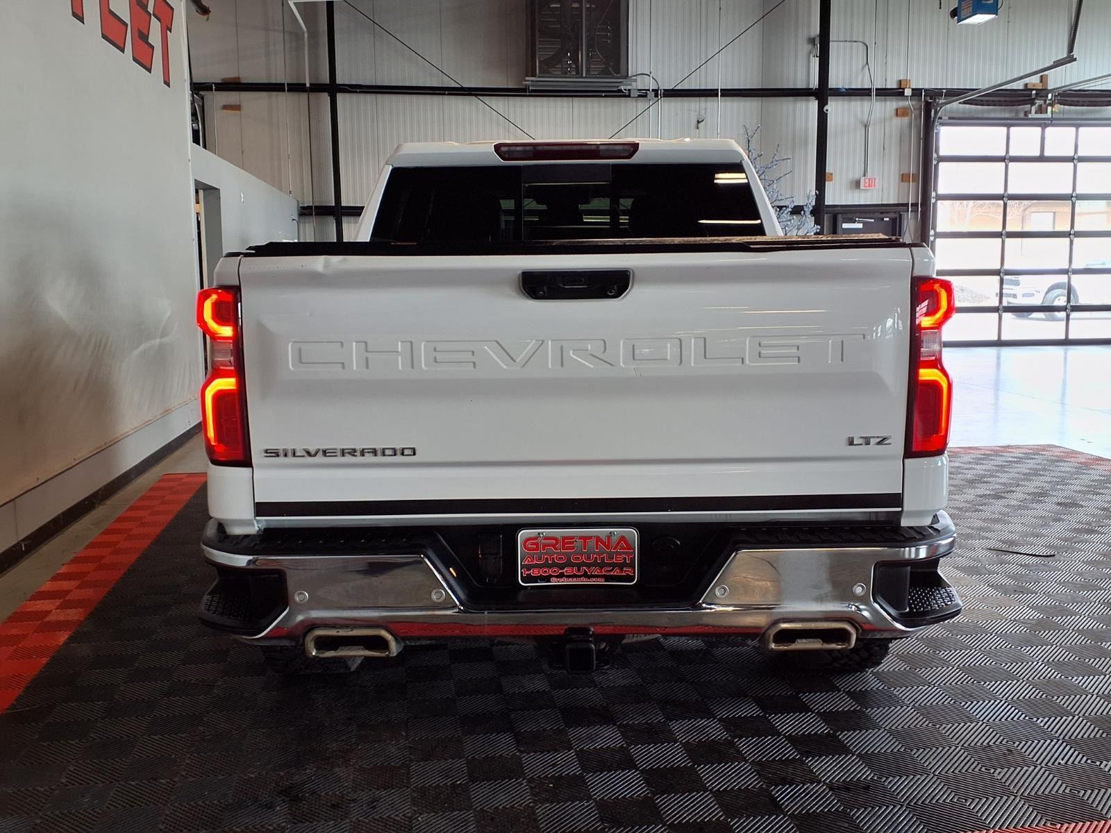 2024 Chevrolet Silverado 1500 LTZ - Summit White exterior view 5