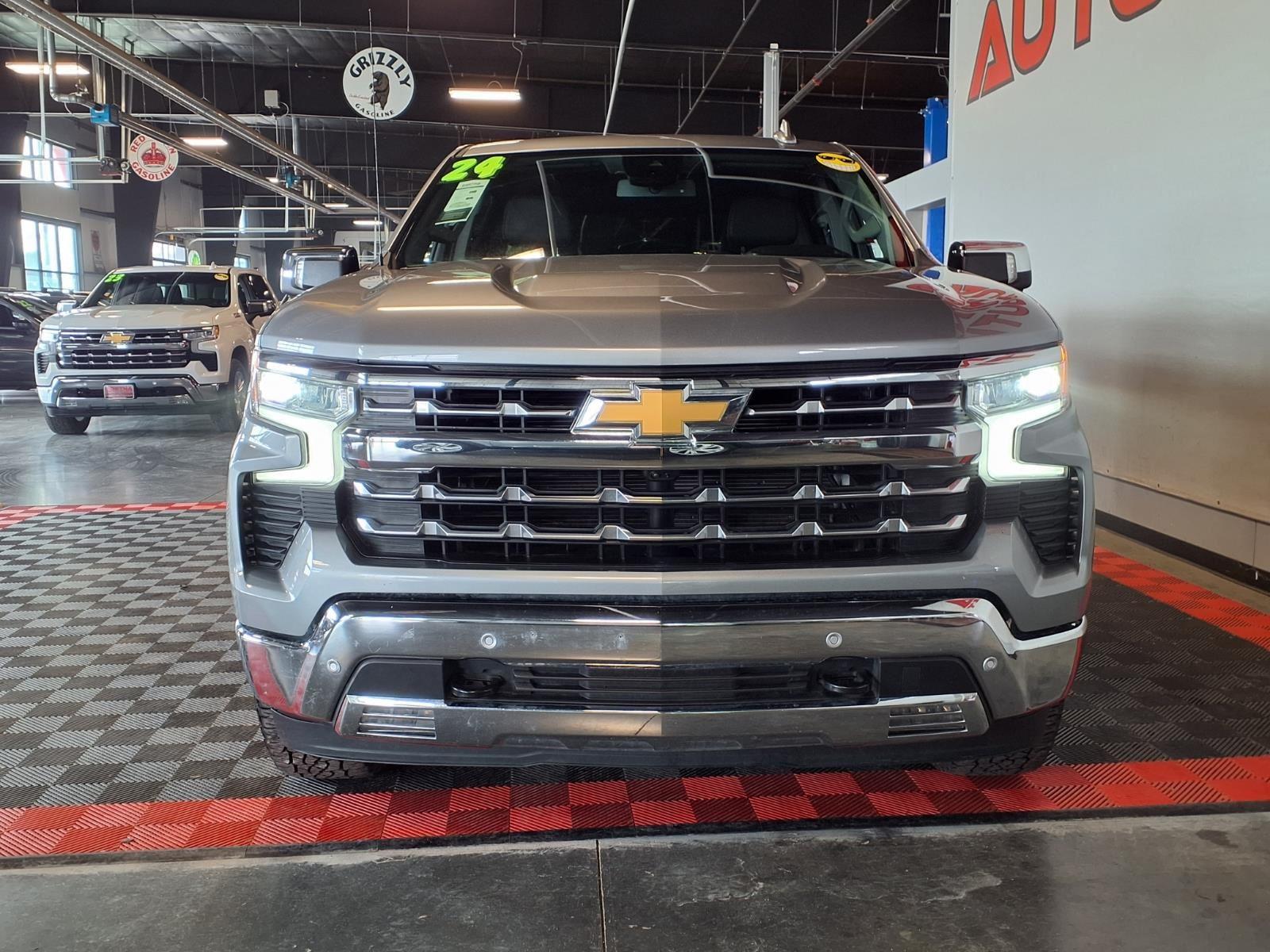 2024 Chevrolet Silverado 1500 LTZ - Sterling Gray Metallic exterior view 2