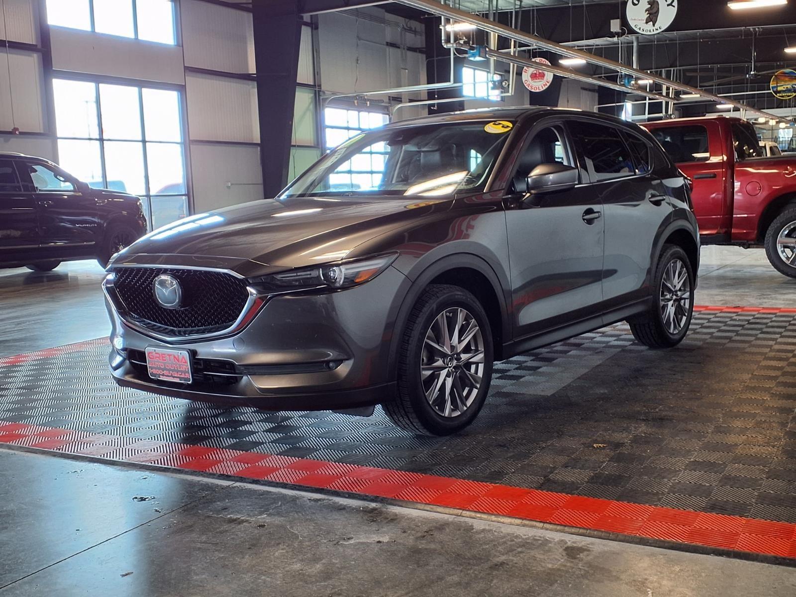 2019 Mazda CX-5 Grand Touring - Machine Gray Metallic exterior view 3