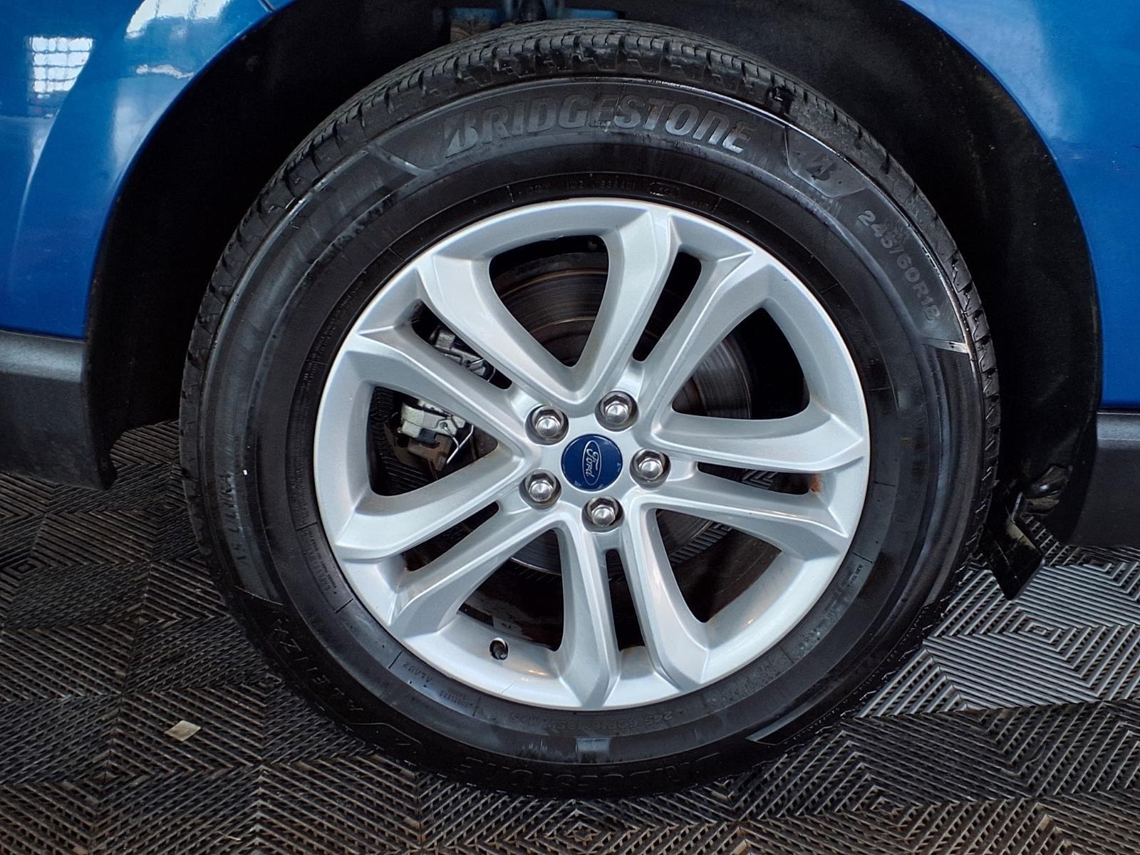 2020 Ford Edge SEL - Atlas Blue Metallic exterior view 8