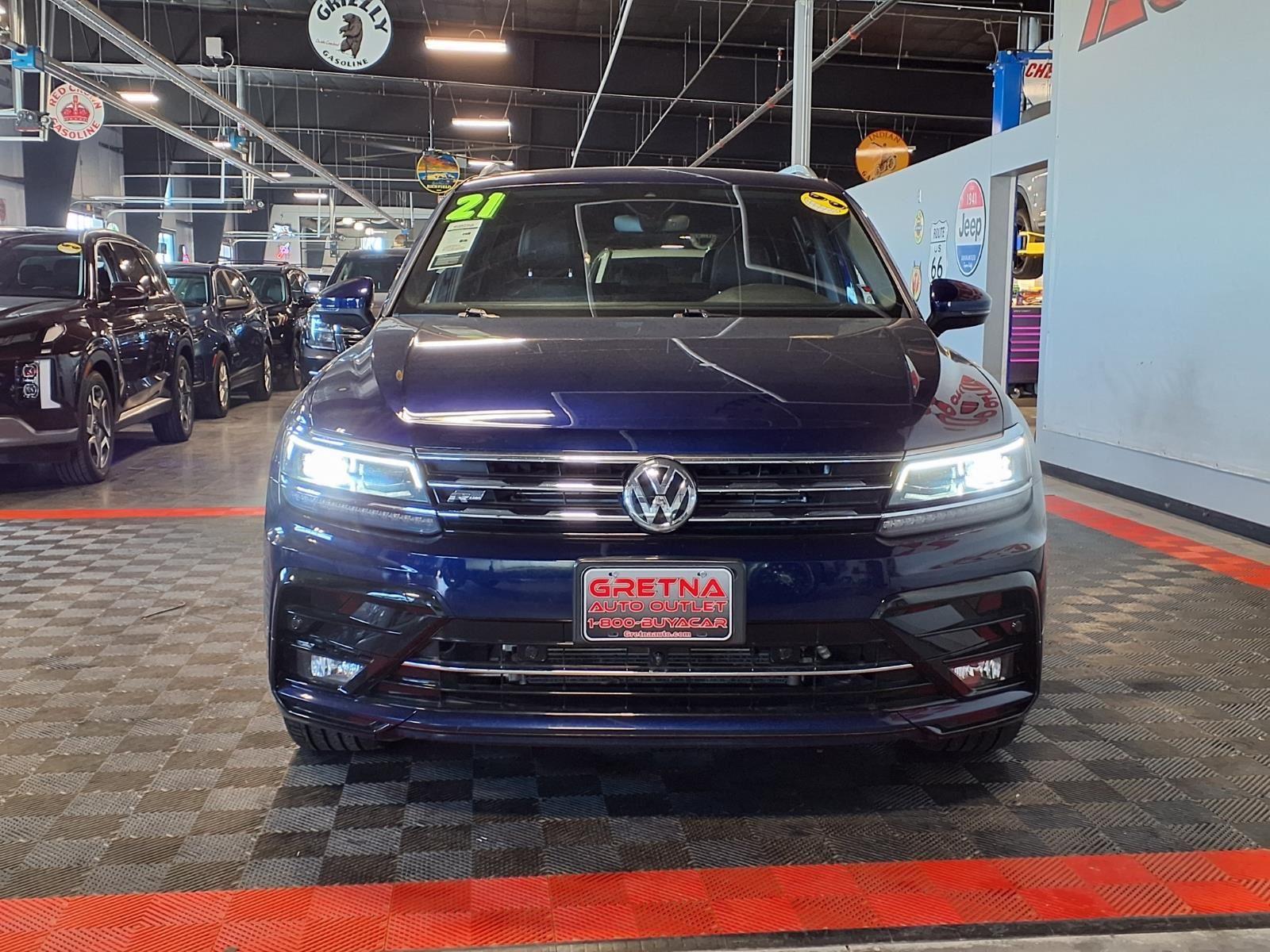 2021 VOLKSWAGEN TIGUAN - BLUE exterior view 2